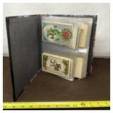 Photo Album of Vintage Christmas Post Cards