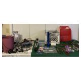 VTech Phones, Tripod, Crate, Batteries, Paint