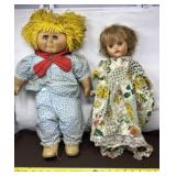 DavidCraft Lincolnwood, IL Doll with Vintage Doll
