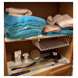 Bathroom Towels, Washcloths, Vanity Mirror