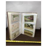 Photo Album of Vintage Post Cards