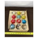 Mercury Glass Christmas Ornaments