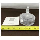 1993 M.I. Hummel Crystal Trinket Box