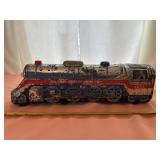 1960s "Silver Mountain" Tin Litho Train Engine