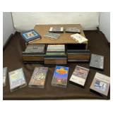 Cassette Holder with Country Cassettes