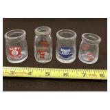 Mini Milk Jars, Meadow Gold, Dairy Queen