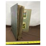 Post Card Collector Book with Vintage Postcards