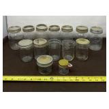 Kerr, Ball and Smaller Canning Jars
