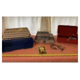 Three Tackle Boxes with Contents