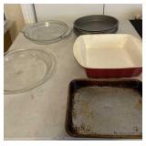 Fire King, Pyrex and Aluminum Dishes