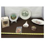 Vandalia, IL Memorabilia with Avon Plate