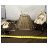 Hanging Light and Vintage Victorian Style Doll