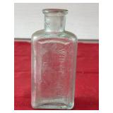 Aqua Glass Bottle