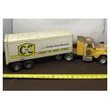 Napa Semi and Box Trailer
