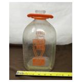 Litchfield, IL Creamery Milk Glass Jug