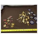 WWII Patches, Buttons and Medals