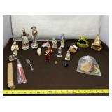 Figurines, Santa Pen and Marbles