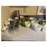 Glasses and Coffee Cups
