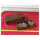 Brass Goldsmith Balance Scale Set