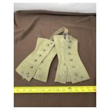 WWI US Army Canvas Ski Gaiters