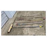 Garden Rakes, Shop Broom , Scraper