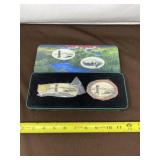 New Golf Knife and Belt Buckle in Case