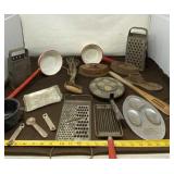 Enamel Ware Pans, Sifter and All Items in Booth
