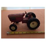 International Red Die-Cast Row Crop Tractor