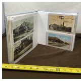 Trains, Baseball Fields and Vintage Postcards