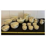 Hallï¿½s Superior Tea Set, Bowls, & More