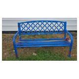Metal Outdoor Bench 4ft Long