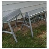 Metal Sawhorses