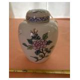Japanese Porcelain Lidded Ginger Jar