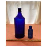 Cobalt Blue Glass Bottles
