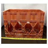 Coca -Cola Hard Plastic Carry Crate