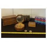 Jewelry Boxes with Costume and Gold & Silver