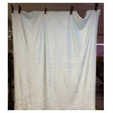 Plush Baby Blanket with Stain measures 50 x 61