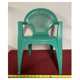 Kids Green Plastic Chair