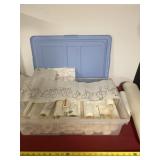 Border Paper Designs in Tote with Lid