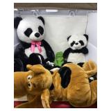 Panda bears, Scooby Do, Mickey Mouse Slippers and