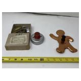 Rose Leaf & Petal Cutters, Red Wood Handles