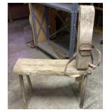 Handmade Wood ï¿½Horseï¿½ with Reigns for Kids to Sit