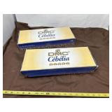 Two Boxes of DMC Cï¿½belia Crochet Cotton Thread