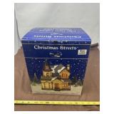 Christmas Streets Fiber Optic Lighted House