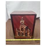 Hand Painted Fine Porcelain Collectable Church