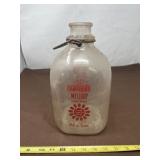Gallon Clear Glass Milk Jug from Hawthorn Mellody