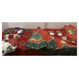 Handmade Christmas Stockings and Tree Skirt