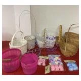 Easter Baskets and Decor