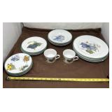 National Wildlife Butterfly Plates and Cups