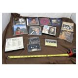 CDs and Cassette Tapes